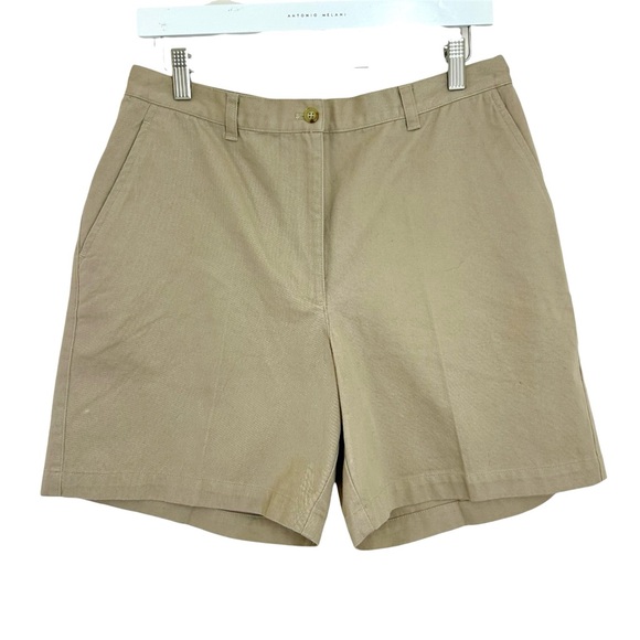 Ralph Lauren Pants - Lauren Ralph Lauren 90s Classic High-Rise Khaki Chino Shorts 8 NWT Preppy